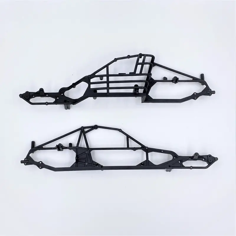 1Rc Frame Side Rails, Lh/Rh, 1/18 Asphalt Modified 1