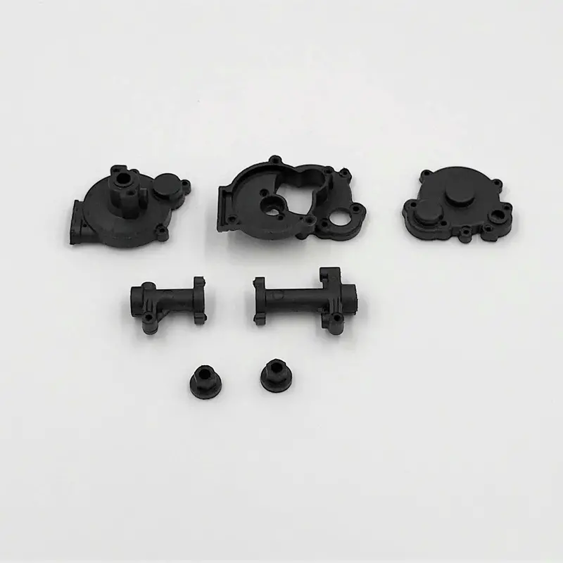 1Rc Rear End, Black, 1/18 Mid, Spr, Edm, Lm 1