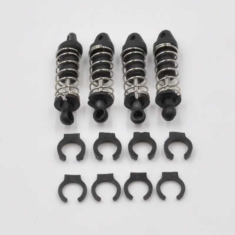 1Rc Shock Set, 1/18 Mid, Spr, Edm, Lm (4) 1