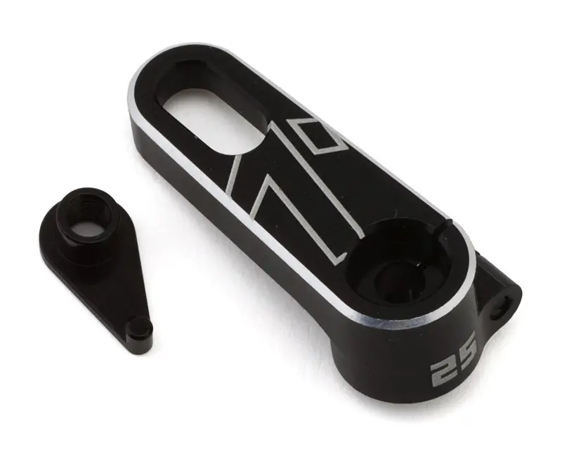 1Up Racing Aluminum Hd Adjustable Servo Horn (Black)(25T), 1Up10111 1