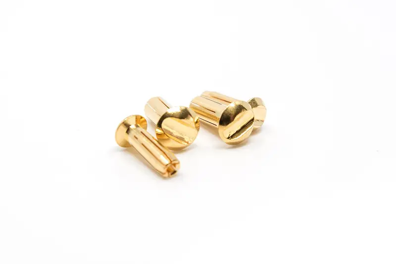 1Up Racing Bullet Plugs, Low Profile, 4Mm, 1Up190401 1