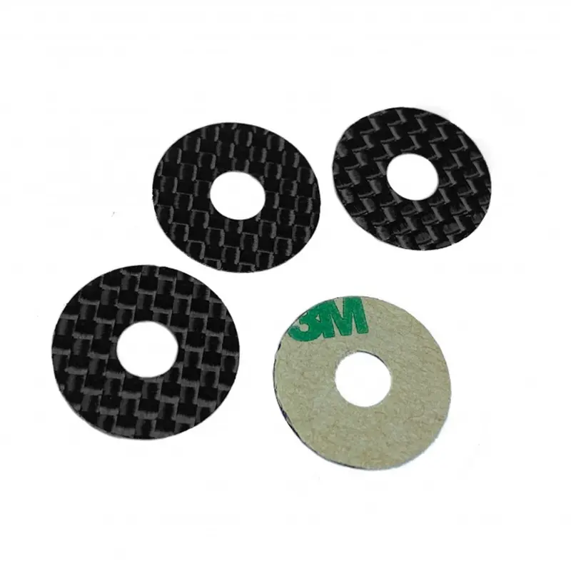 1Up Racing Carbon Fiber Protective Body Washer, 6Mm Post, 10401 1