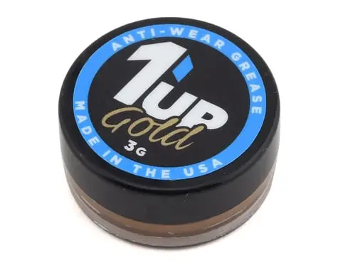 1Up Racing Gold Anti-Wear Grease (3G) (Ag Grease), 1Up120101 1