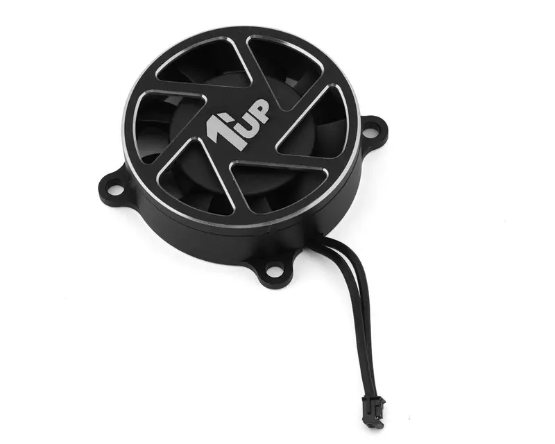 1Up Racing Ultralite Aluminum 40Mm High-Speed Fan (Black), 1Up190714 1