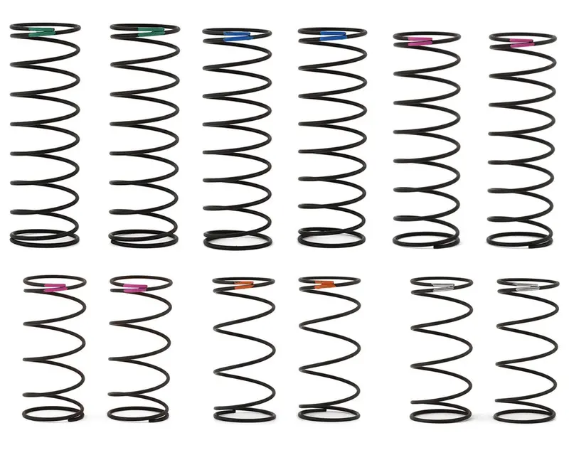 1Up Racing X-Gear 13Mm Front & Rear Buggy Pro Pack Springs (6) (Firm), 1Up10530 1