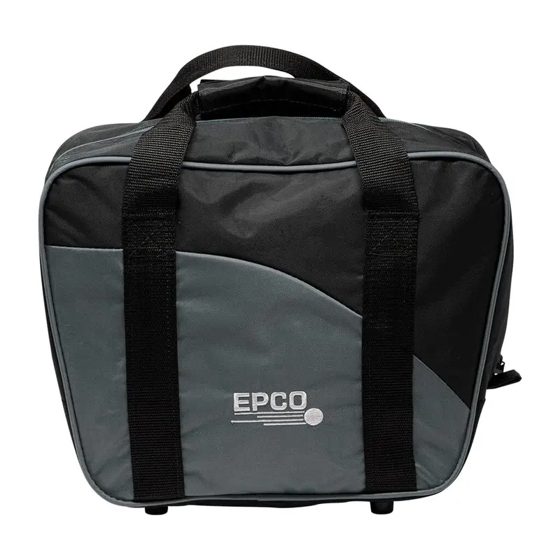 2 Small Balls/Shoes Nylon Bowling Bag - Grey 1
