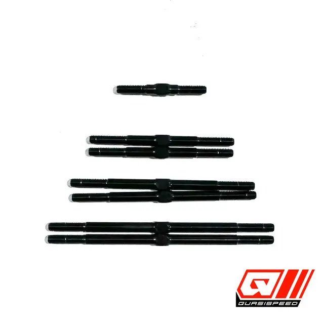 2025 Hustler Black Titanium Turnbuckle Kit, Qs-1204 1