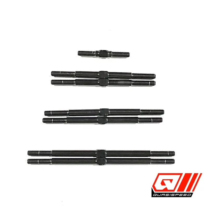 2025 Weapon Black Titanium Turnbuckle Kit, Qs-1201 1