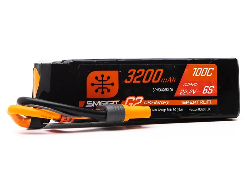 22.2V 3200Mah 6S 100C Smart G2 Lipo Battery: Ic5 1