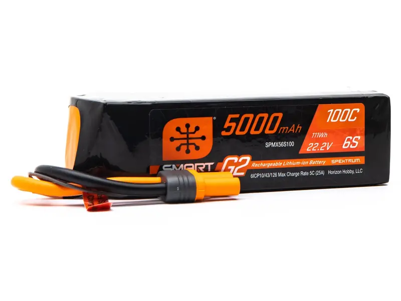 22.2V 5000Mah 6S 100C Smart G2 Lipo Battery: Ic5 1