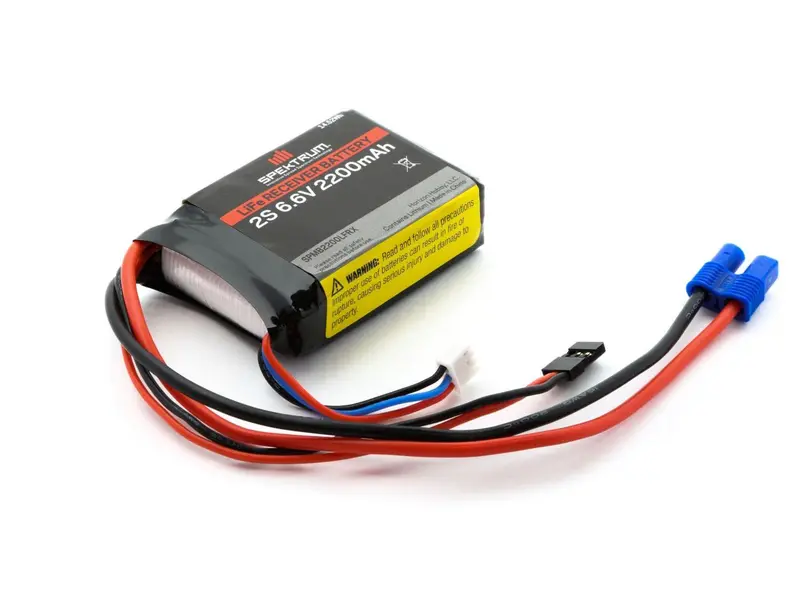 2200Mah 2S 6.6V Li-Fe Receiver Battery 1