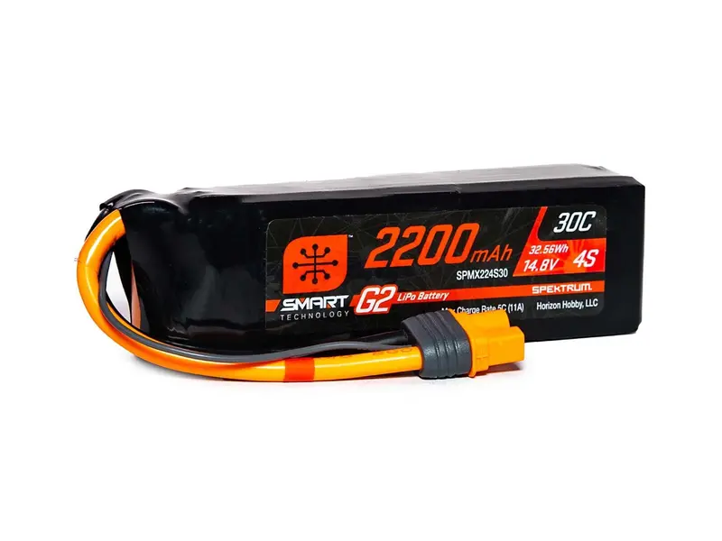 2200Mah 4S 14.8V Smart G2 30C Ic3 1