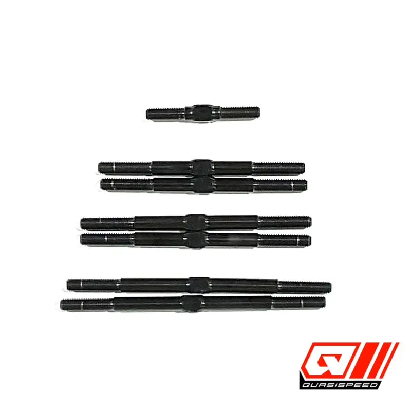 24 Assault Black Titanium Turnbuckle Kit, Qs-1200 1