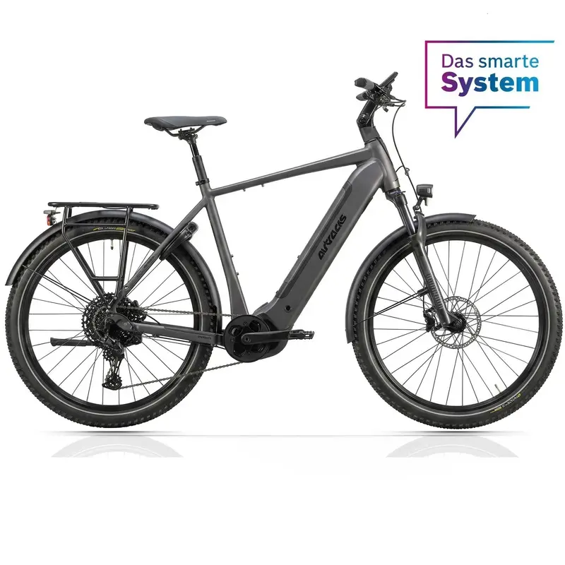 27,5" Herren E-Suv Mtb Terra Cx2 Bosch Performance Line Px Smart System Powertube 600 Wh 12 X Gang Sram Sx Eagle - Schwarz 1