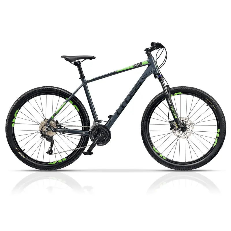 27,5 Zoll Herren Mtb Mountainbike Fusion  27 X Gang Fahrrad Shimano Alivio Rd-M3100 Sgs 1