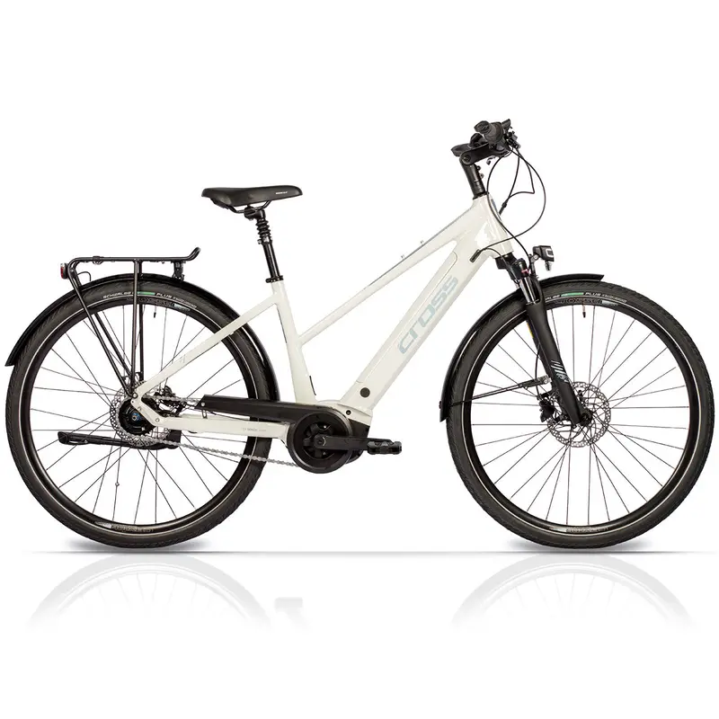 28" Damen E-Bike City Fahrrad Nova City Bosch Performance Line 625Wh 5 Gang Shimano Nexus Inter 1