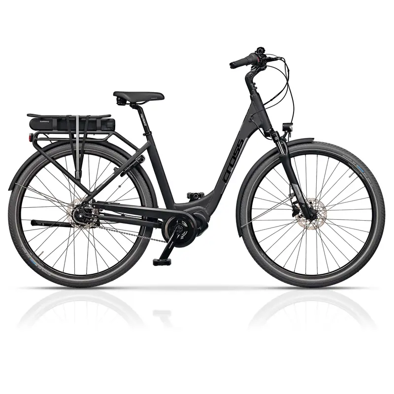 28" Damen E-Bike Shimano Steps E-5000 City Ls Fahrrad Wave Citybike 7 X Gang Shimano Nexus 1