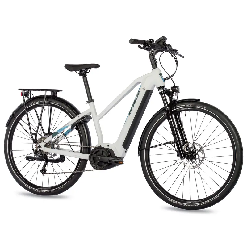 28" Damen E-Bike Trekking Fahrrad Motiv Tr.2.0L Bosch Performance Line 625 Wh 9S Shimano Alivio Rd-T3000 1