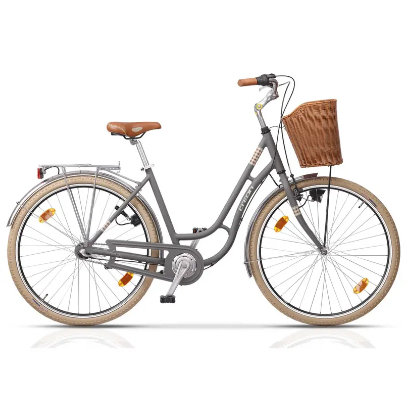 28" Damen Fahrrad City Bike Cr Vintage Cb 3 Shimano 3 X Gang Nexus  Rücktrittbremse 1