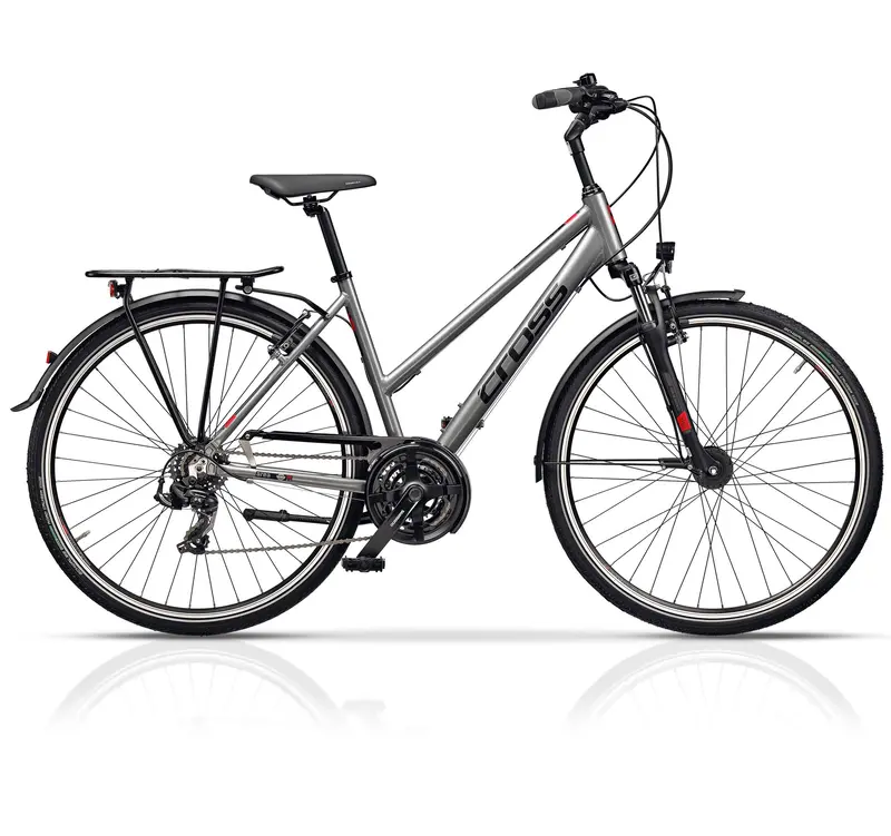 28" Damen Trekking Fahrrad Area Lady Trekkingrad 21 X Gang Shimano Rd- Ty500 Sgs 1