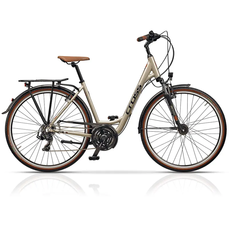 28" Damen Trekking Fahrrad Area Ladylow Step Trekkingrad 21 X Gang Shimano Rd-Ty500 Sgs 1