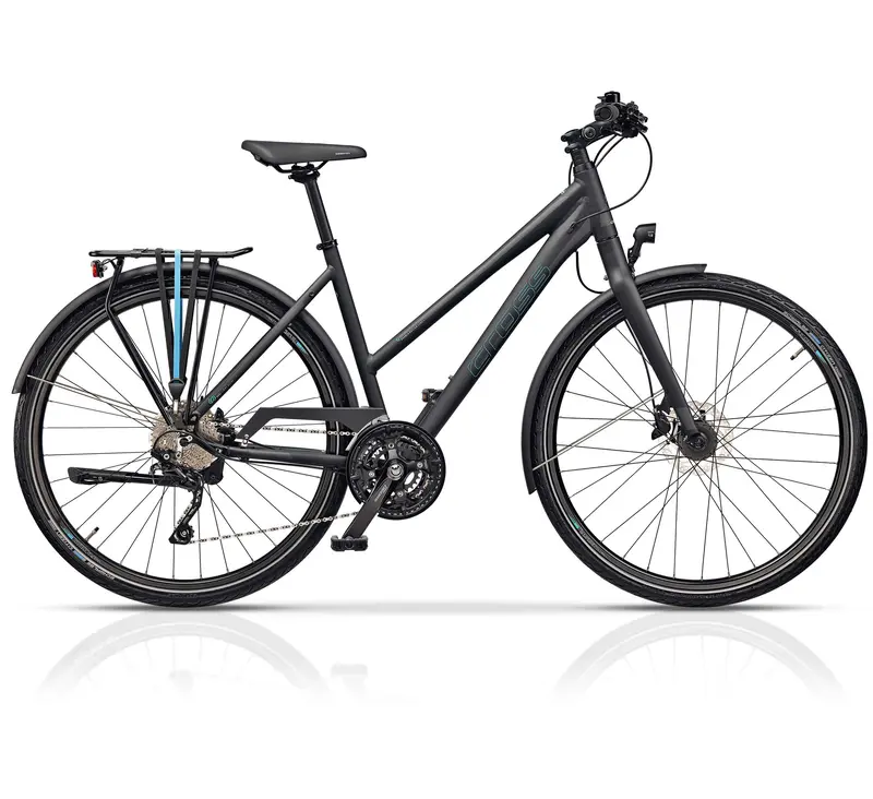 28" Damen Trekking Fahrrad Quest Lady Trekkingrad Shimano Deore 30 X Gang Rd-T6000 Sgs 1