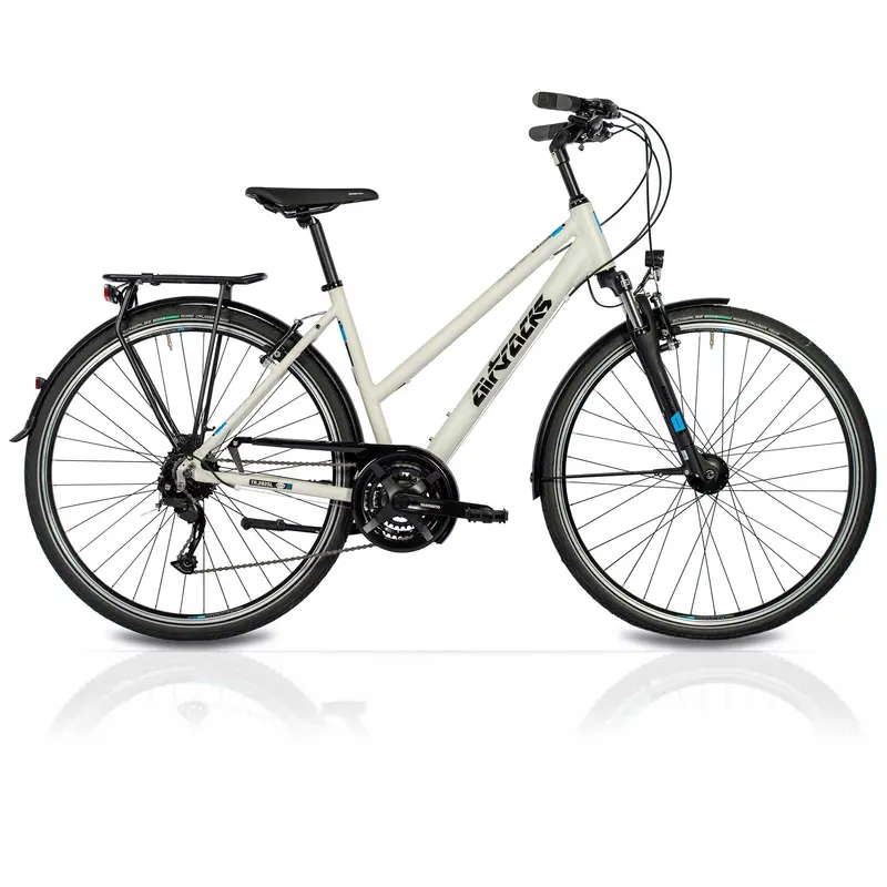 28"  Damen Trekking Fahrrad Tr.2825L Trekkingrad Shimano 24 X Gang Alivio Rd-M3100 Sgs 1