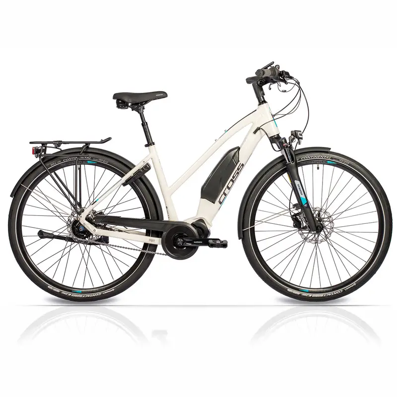 28" E-Bike Damen City Fahrrad X-Tron Sr2 Shimano Steps E-5000 418Wh 5 Gang Shimano Nexus Inter 5 1