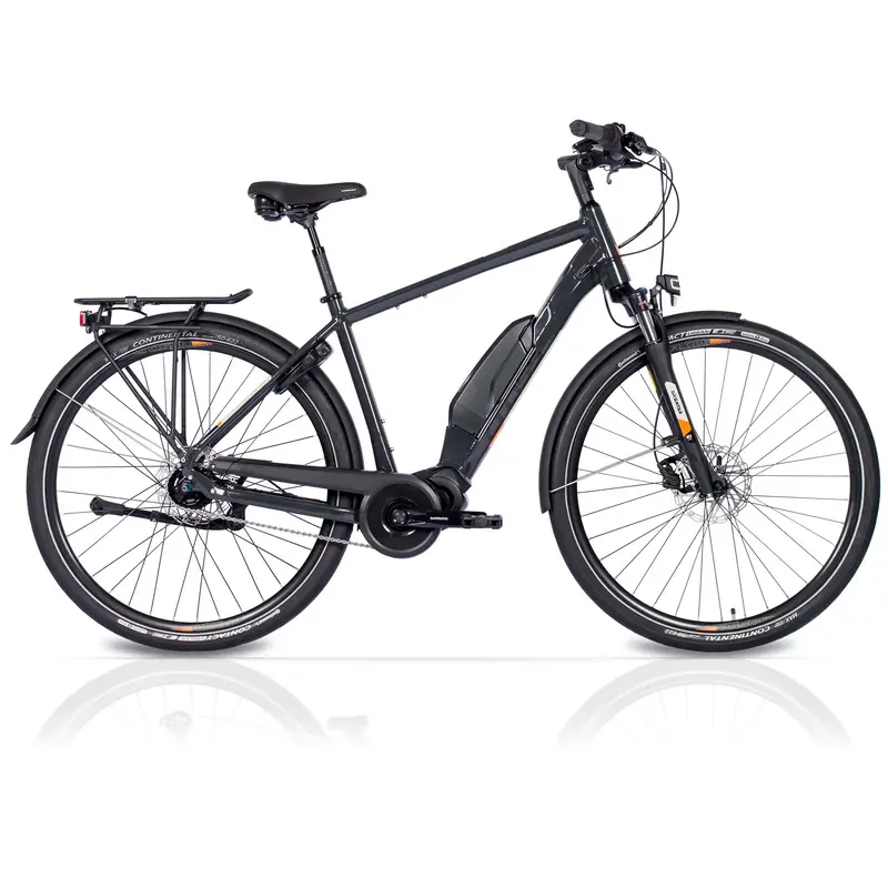 28" E-Bike Herren City Fahrrad X-Tron Sr2 Shimano Steps E-5000 418Wh 5 Gang Shimano Nexus Inter 5 1