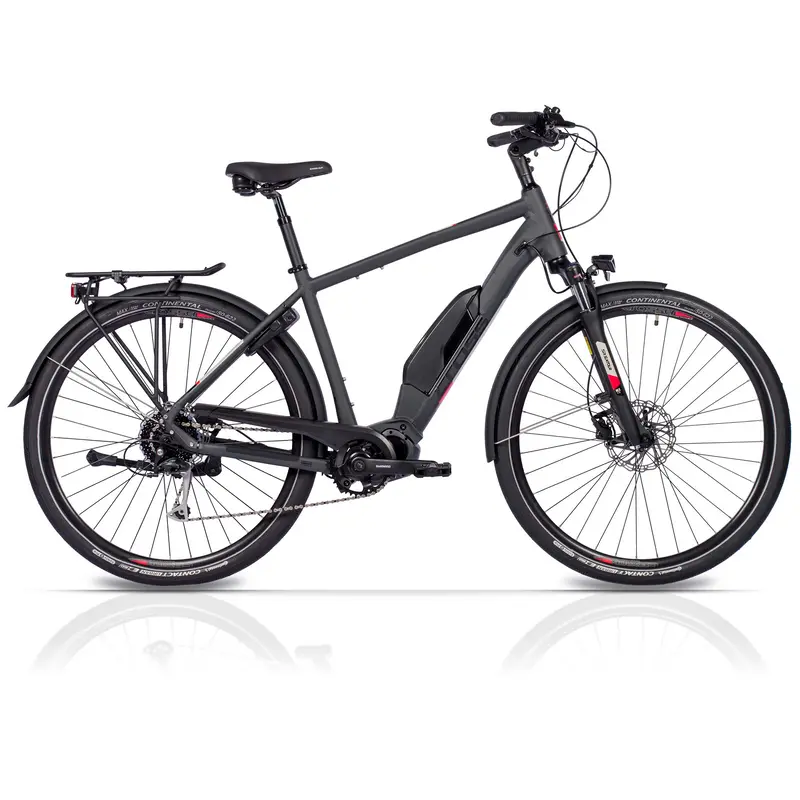 28" E-Bike Herren Trekking Fahrrad X-Tron Sr1 Shimano Steps E-6100 504Wh 9 Gang Shimano Alivio 1
