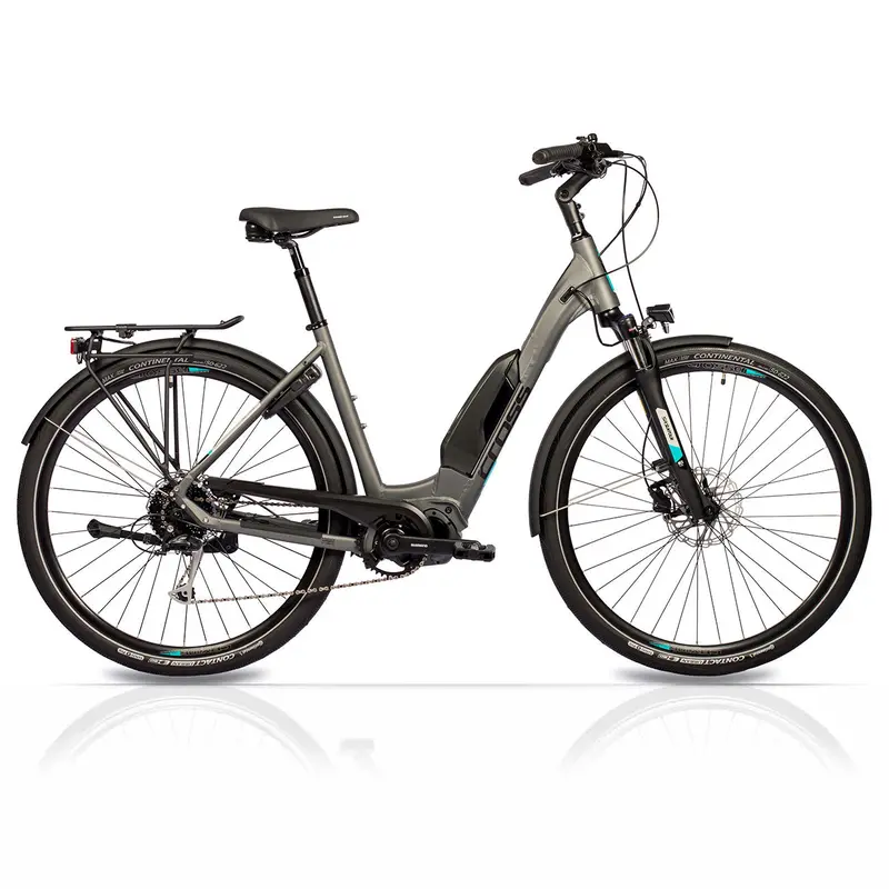 28" E-Bike Trekking Fahrrad Ls Wave X-Tron Sr1 Shimano Steps E-6100 504Wh 9 Gang Shimano Alivio 1