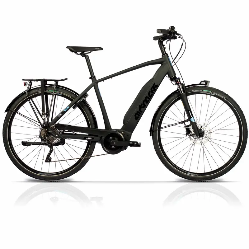28" Herren E-Bike Trekking Fahrrad Lumina Bosch Performance Line 500Wh 10S Shimano Deore Xt 1