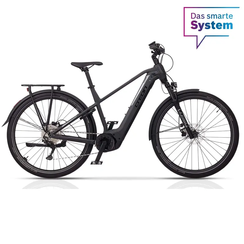 28" Herren E-Bike Trekking Fahrrad Maverix Tr5 Bosch Performance Line Cx Smart System Powertube 750 Wh 11 X Gang Shimano Deore Rd-M5120 Sgs 1
