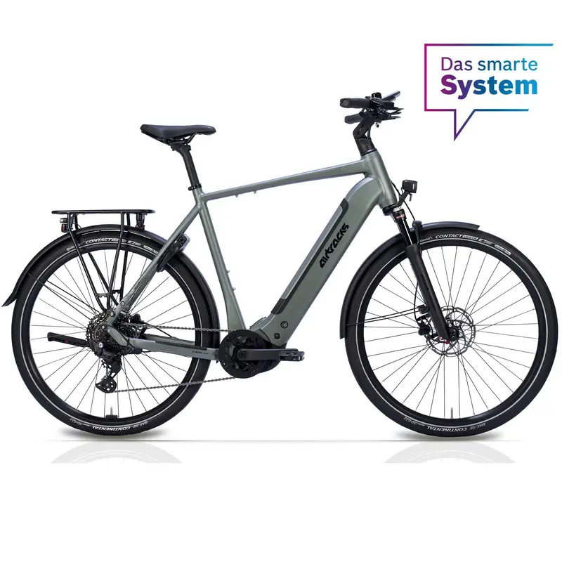28" Herren E-Bike Trekking Fahrrad Terra Tr2 Bosch Performance Line Px Smart System Powertube 600 Wh 10 X Gang  Shimano Deore Rd-M5130 Sgs Grey 1