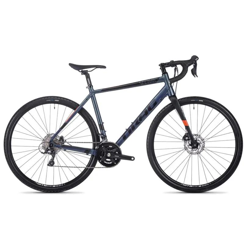 28" Herren Gravel Bike Sterrato 5.0 Ud Carbongabel Fahrrad 2 X 9 Shimano Sora R3000 1