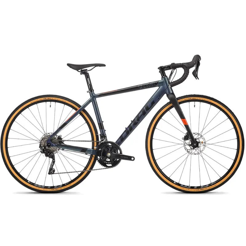 28" Herren Gravel Bike Sterrato 7.0 Ud Carbongabel Fahrrad 2 X 10 Gang Shimano Grx-400 1