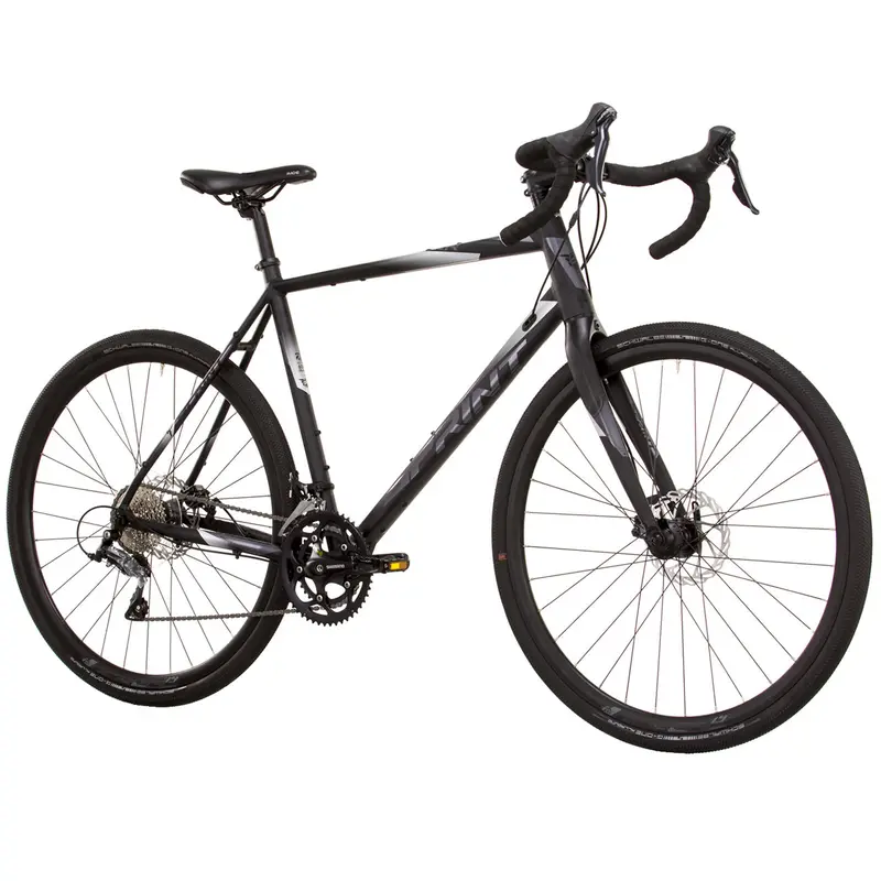 28" Herren Gravel Bike Whisper 5.0 Fahrrad 2 X 9 Shimano Sora R3000 Schwarz 2