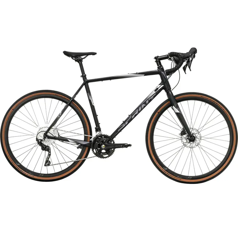 28" Herren Gravel Bike Whisper 7.0 Fahrrad 2 X 10 Gang Shimano Grx-400 Schwarz 2
