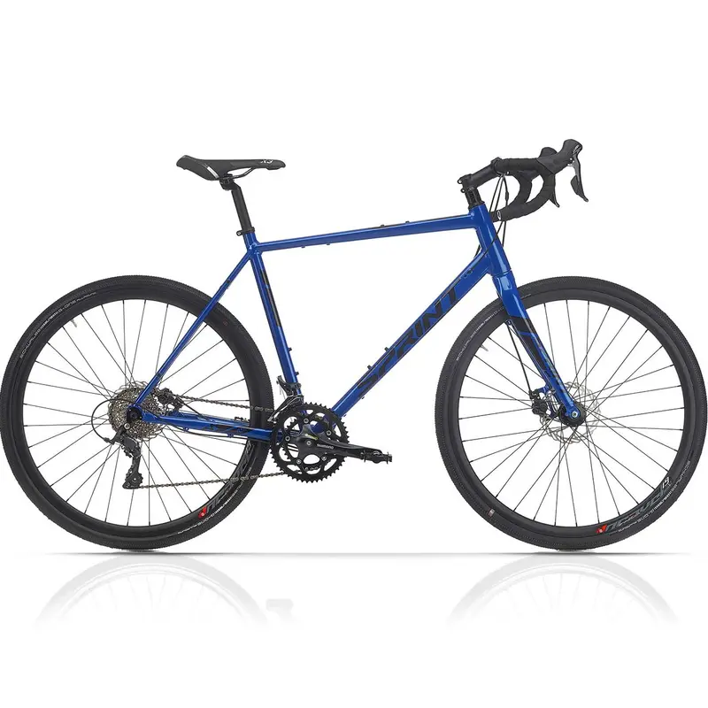 28" Herren Gravel Bike Whisper Elite Md Fahrrad 2 X 9 Gang Shimano Sora St-R3000 1