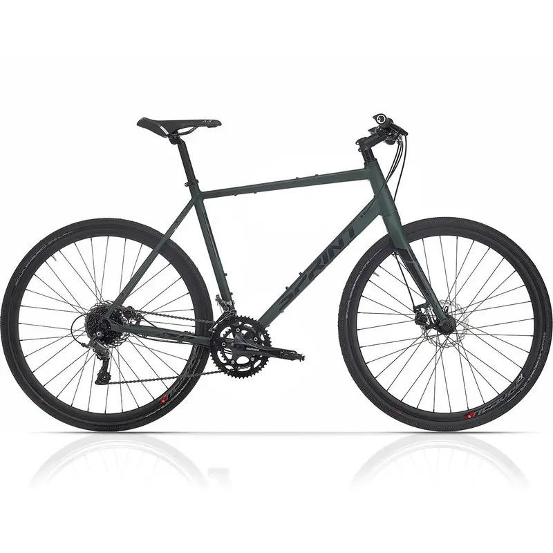 28" Herren Gravel Bike Whisper Plus Flatbar Fahrrad 2 X 8 Gang Shimano Claris Rd-R2000 Turquoise 1