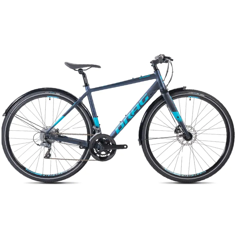 28" Herren Gravel Fahrrad Storm 3.1 Shimano 2X8 Claris R2000 + Sora Rd-R3000-Gs Blau Matt 1