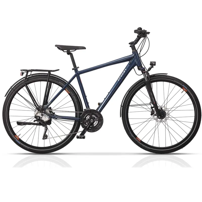 28" Herren Trekking Fahrrad Quest Db Gent Trekkingrad Shimano 30 X Gang Deore Xt Rd-T8000 Sgs 1