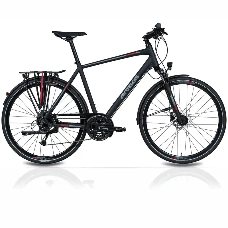 28" Herren Trekking Fahrrad Tr.2830 Trekkingrad 24 Gang Shimano Alivio Rd-M3100 Sgs Shadow 1