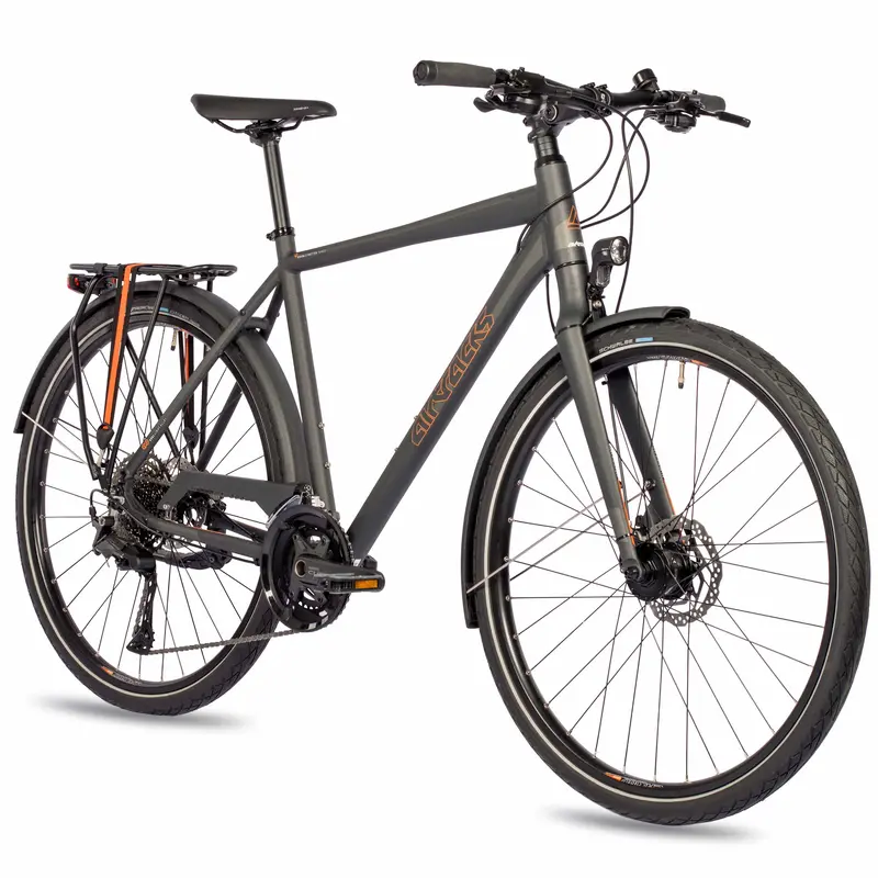 28" Herren Trekking Fahrrad Tr.2870 Trekkingrad 2 X 11 Gang Shimano Cues Rd-U6020-11 Sgs Shadow 3