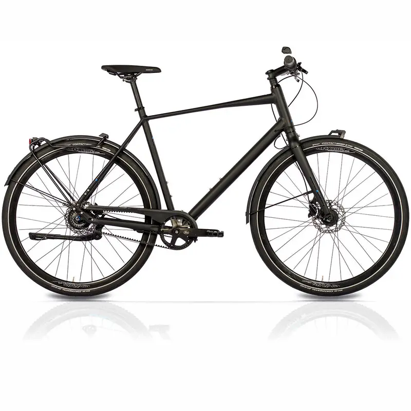 28" Herren Urban Bike Ur.2880 Trekking Fahrrad Citybike Gates Belt Carbon Drive 8 X Gang Shimano Nexus 1