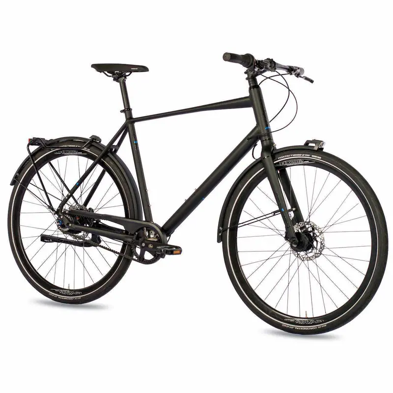 28" Herren Urban Bike Ur.2880 Trekking Fahrrad Citybike Gates Belt Carbon Drive 8 X Gang Shimano Nexus 2