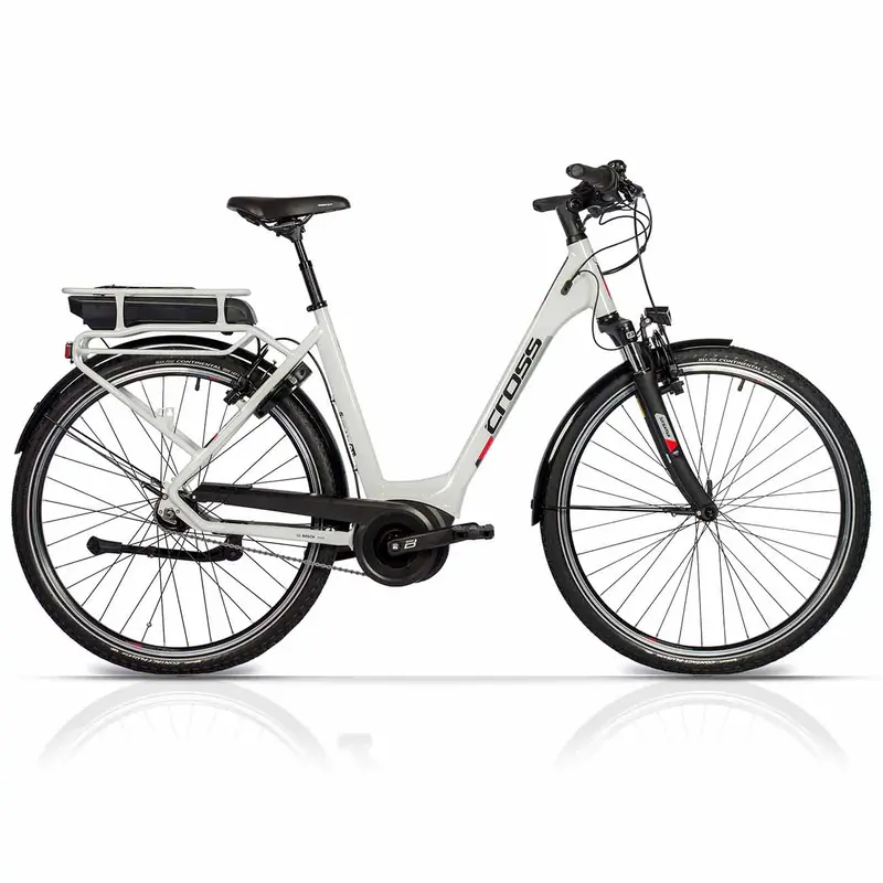 28" Trekking Fahrrad E-Bike V-Tron Ls Rack Bosch Active Line 400 Wh 7 Gang Shimano Nexus 1