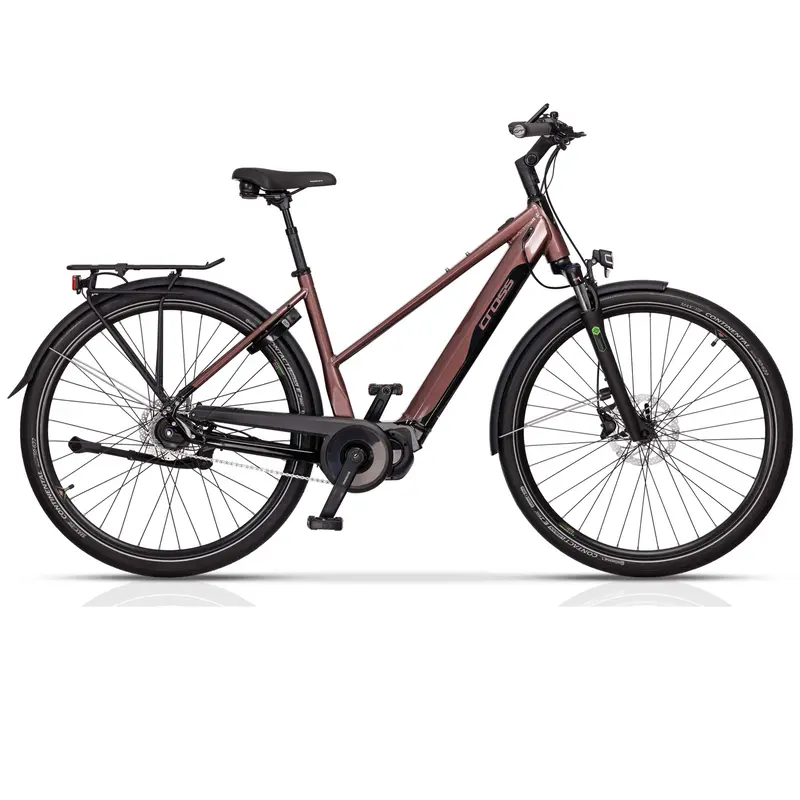 28 Zoll Damen E-Bike City Fahrrad E-Touring 11.7 City Bike Shimano Steps E 6100 504 Wh 5 X Gang Shimano Nexus Inter 5 1
