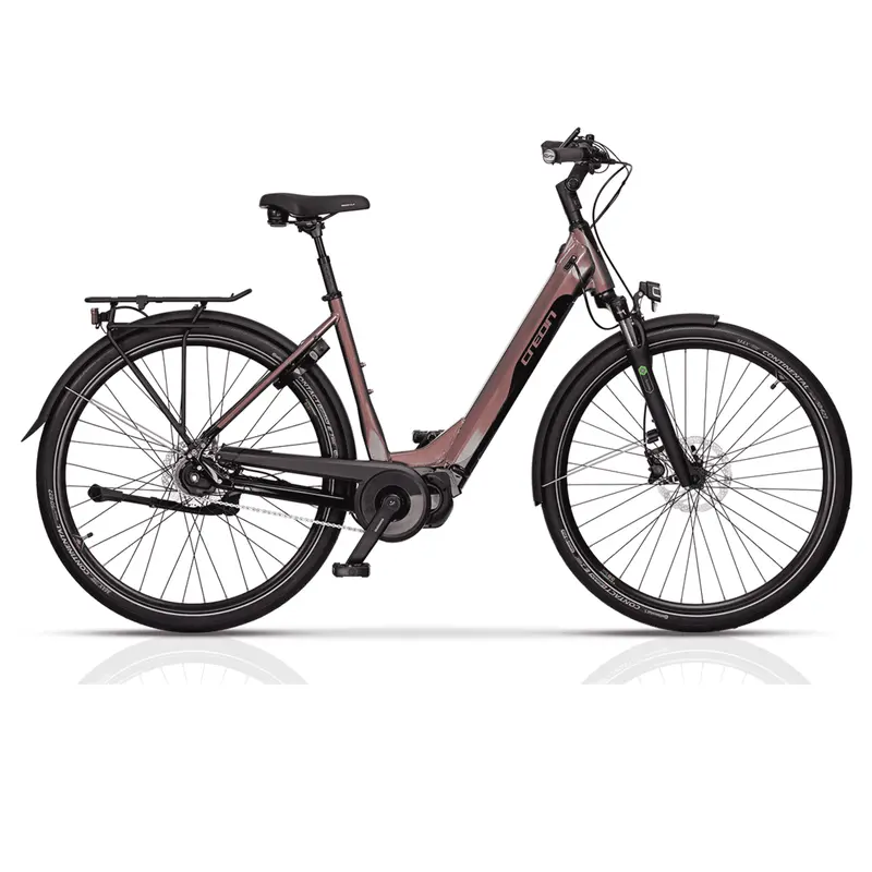 28 Zoll Damen E-Bike Ls City Fahrrad E-Touring 11.7 City Bike Shimano Steps E 6100 504 Wh 5 X Gang Shimano Nexus Inter 5 1