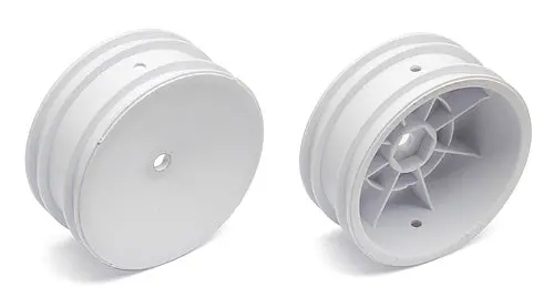 2Wd Front Wheel 2.2” 12Mm Hex White Asc-9690 1